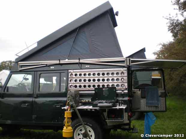 Heckmarkise Clevercamper für Land Rover Defender